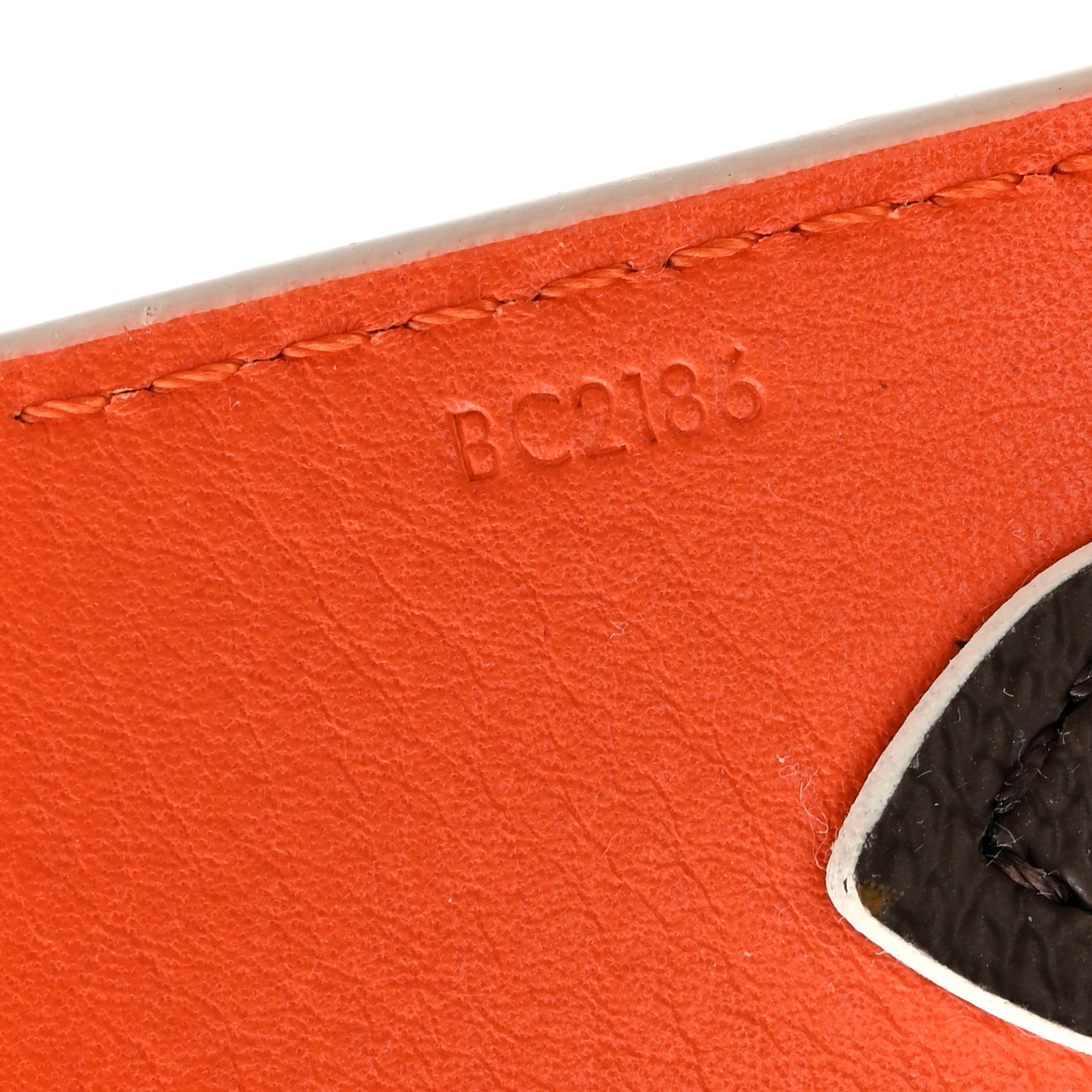Monogram Bandouliere Shoulder Strap Orange