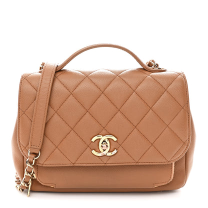 Chanel Caviar Quilted Medium Business Affinity Flap Brown 1 of 10