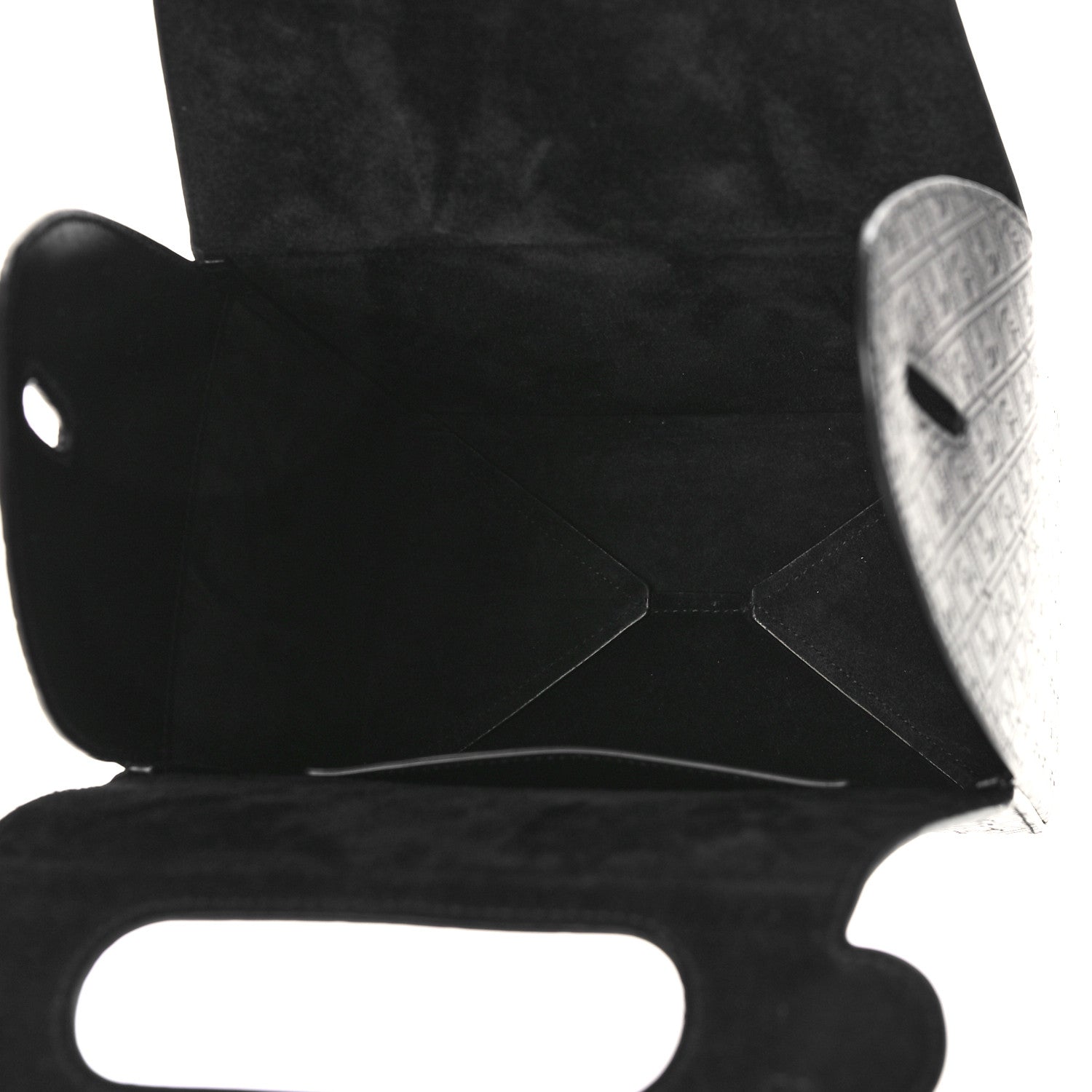 Saint Laurent Calfskin Monogram Take Away Box Black 5 of 9