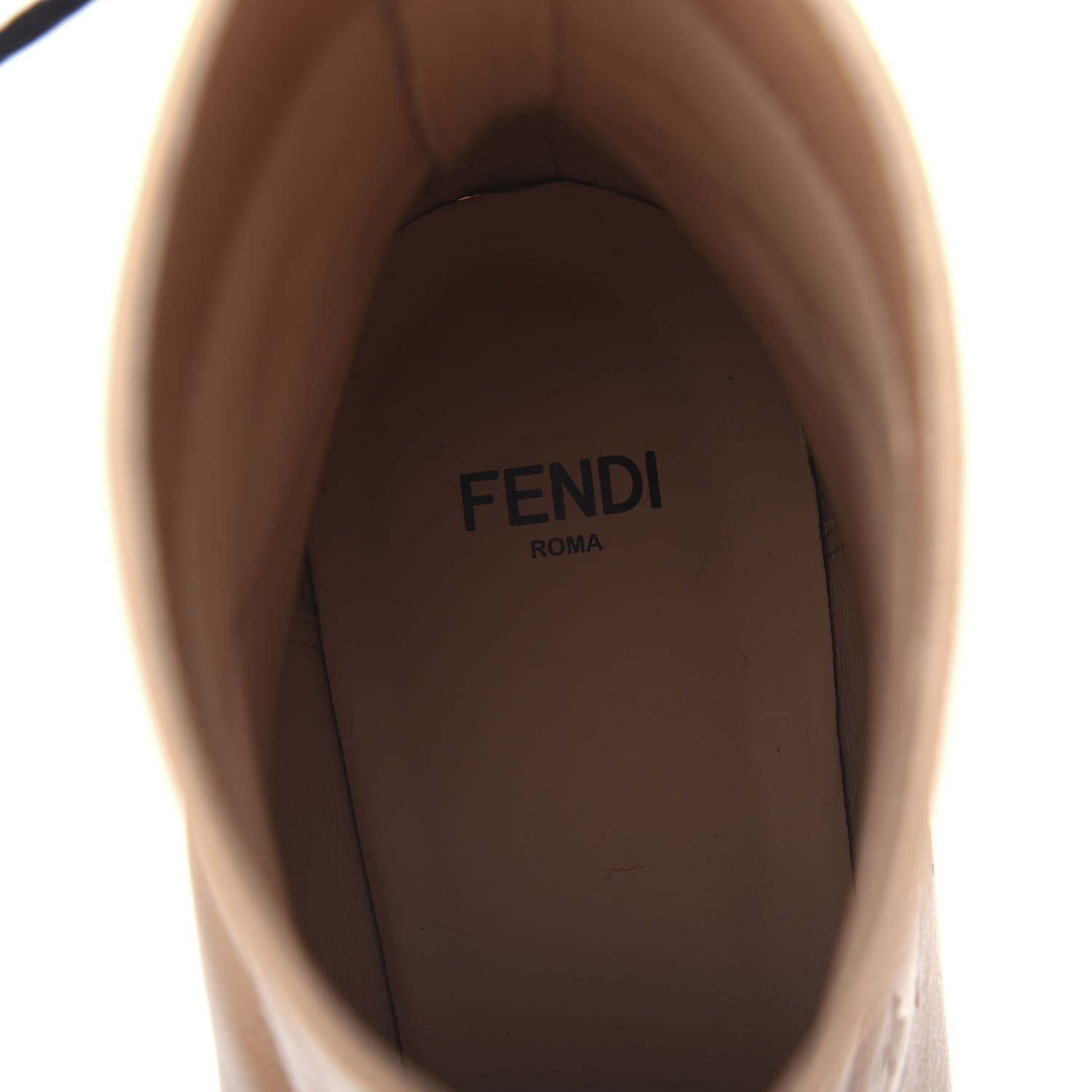 Fendi Vitello Karligraphy Embossed FFreedom Ankle Boots 40.5 Pink Burb 8 of 11