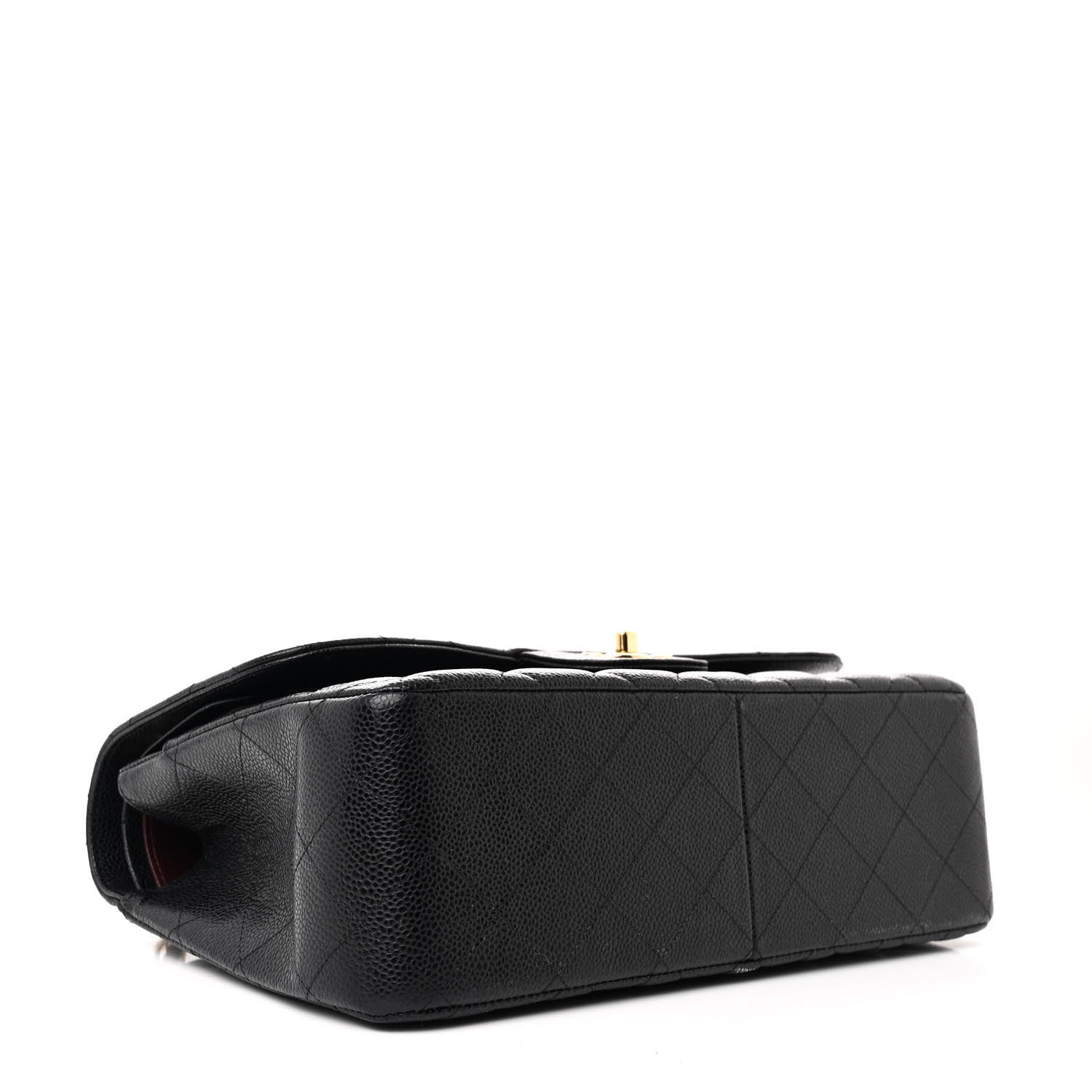Chanel Caviar Quilted Jumbo Double Flap Black 4 of 10