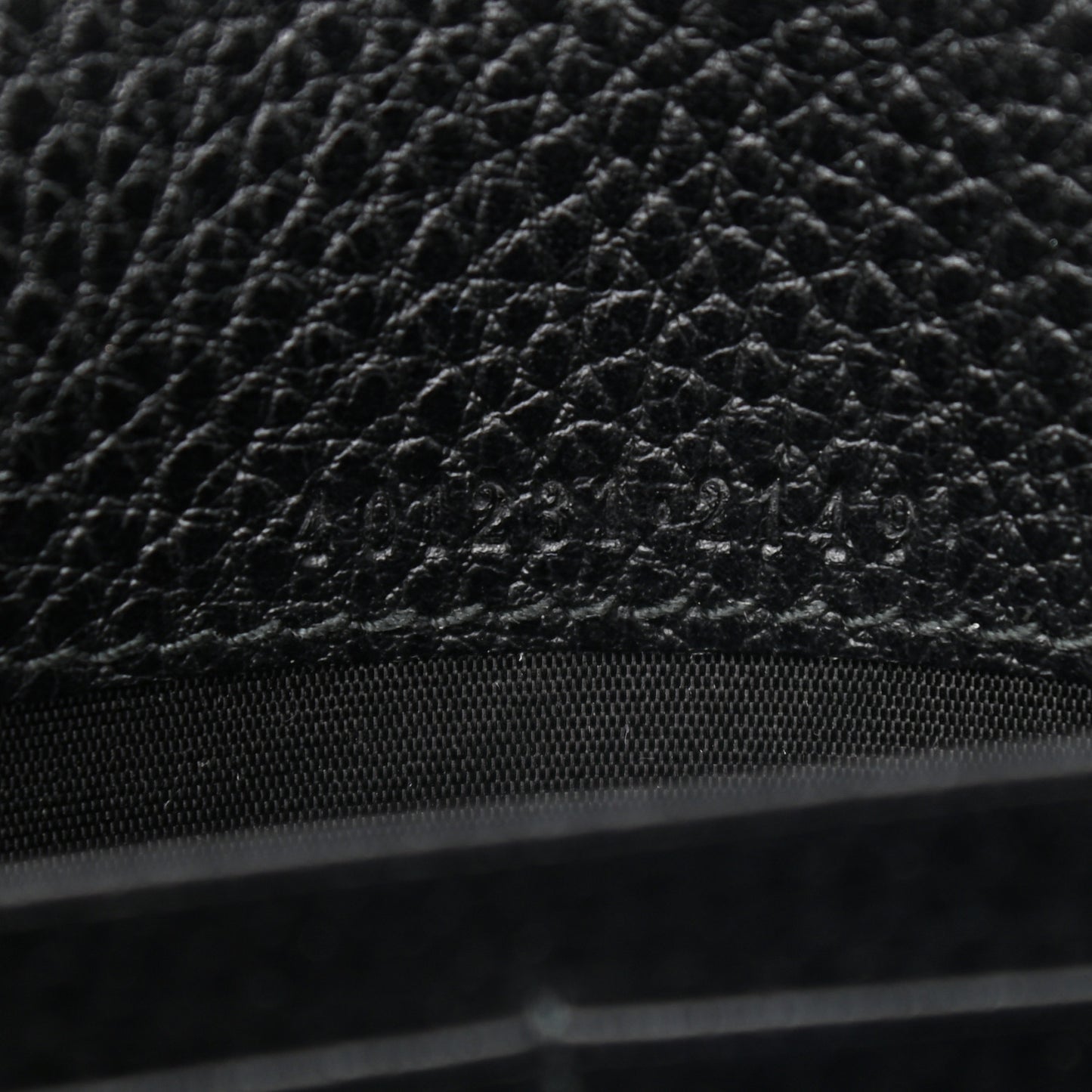 Calfskin Mini Dionysus Chain Wallet Black