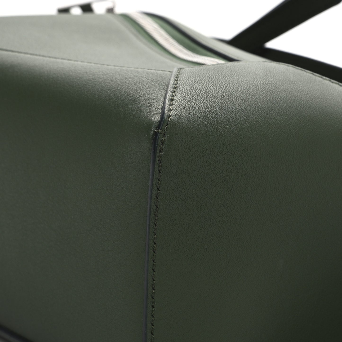 Calfskin Small Puzzle Bumbag Hunter Green