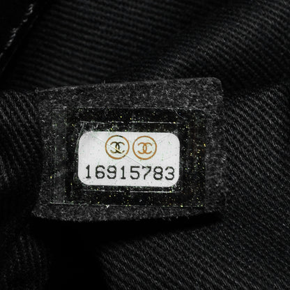 Chanel Calfskin Medium Lady Pearly Flap Black 9 of 9
