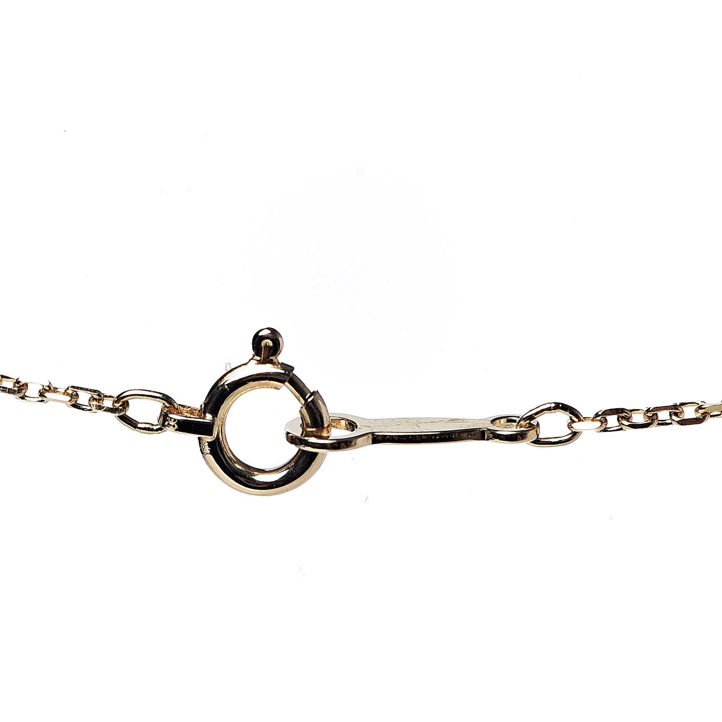 18K Yellow Gold Pearl 5mm Bow Pendant Necklace