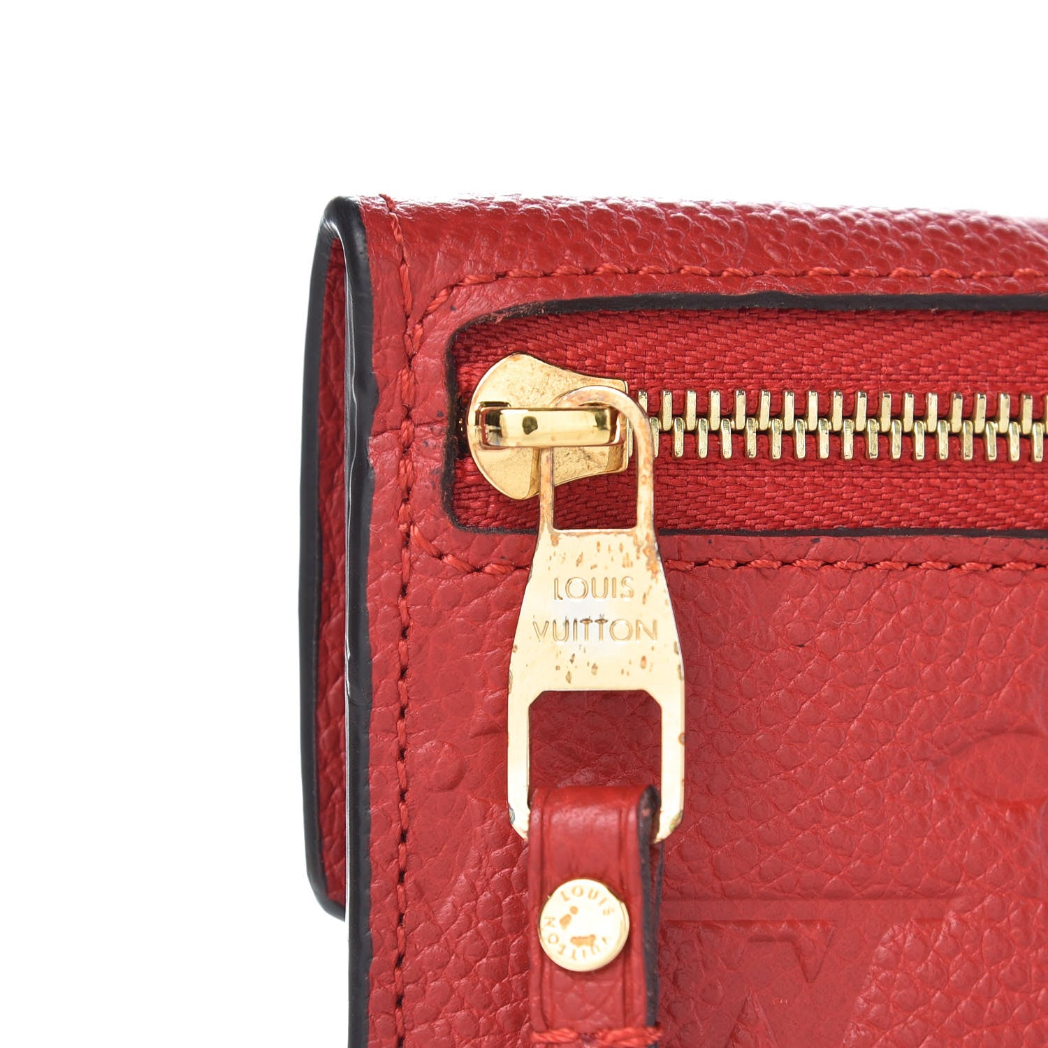 Louis Vuitton Empreinte Key Pouch Cherry 7 of 8