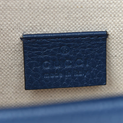 Gucci Dollar Calfskin Crystal Mini Dionysus Shoulder Bag Blue Agata Montana Sapphire 5 of 8
