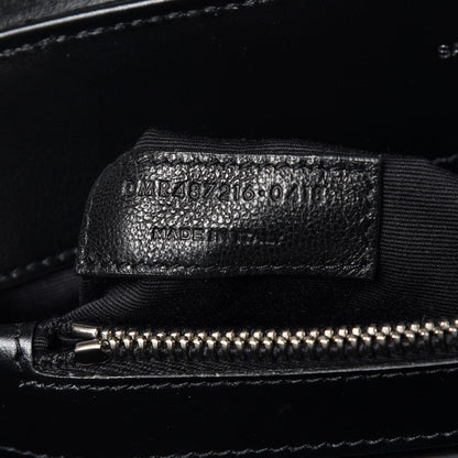 Saint Laurent Calfskin Y Quilted Monogram Medium Loulou Chain Satchel Black 8 of 10