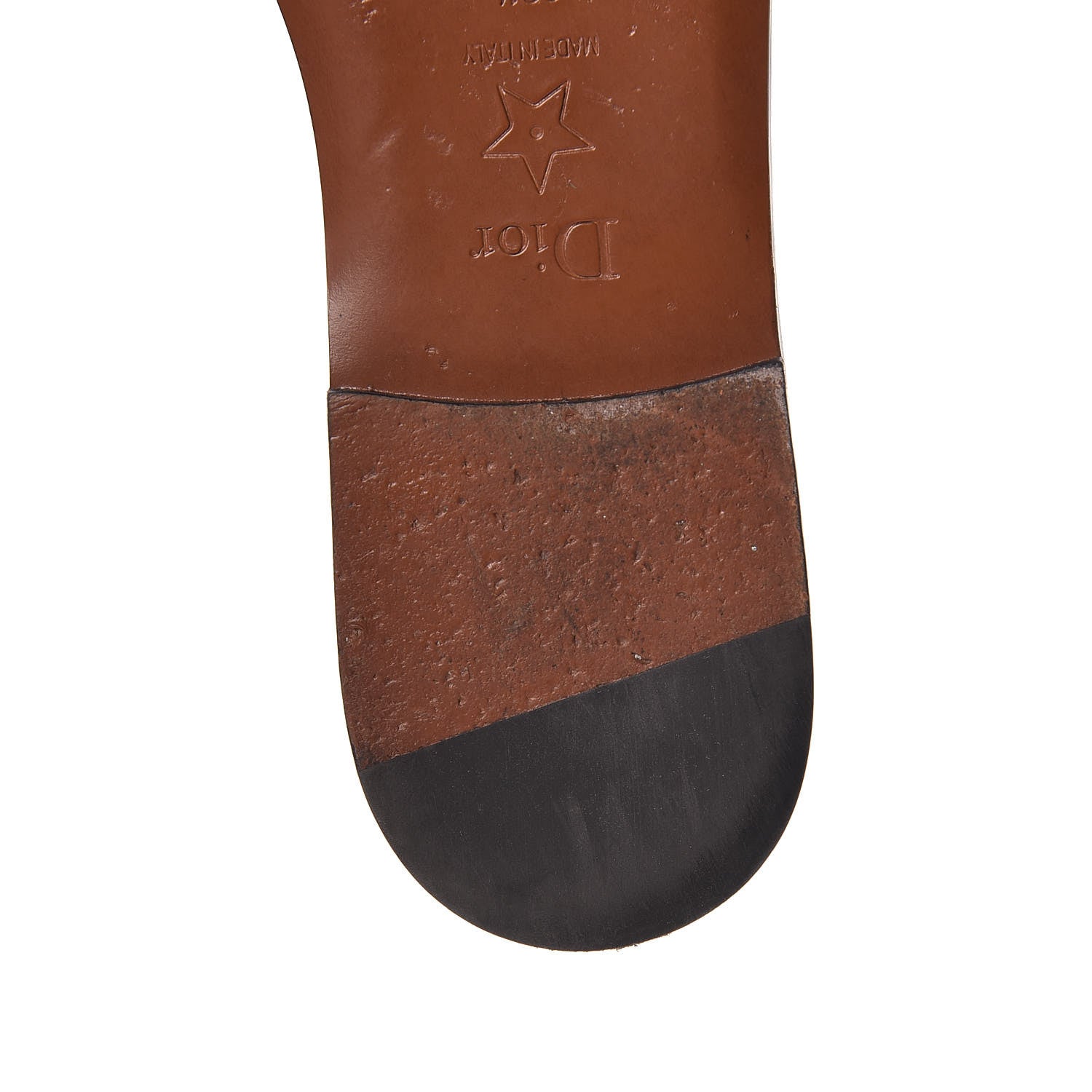 Christian Dior Canvas Embroidered Dway Mules Slide Sandals 38.5 Deep Blue 11 of 12