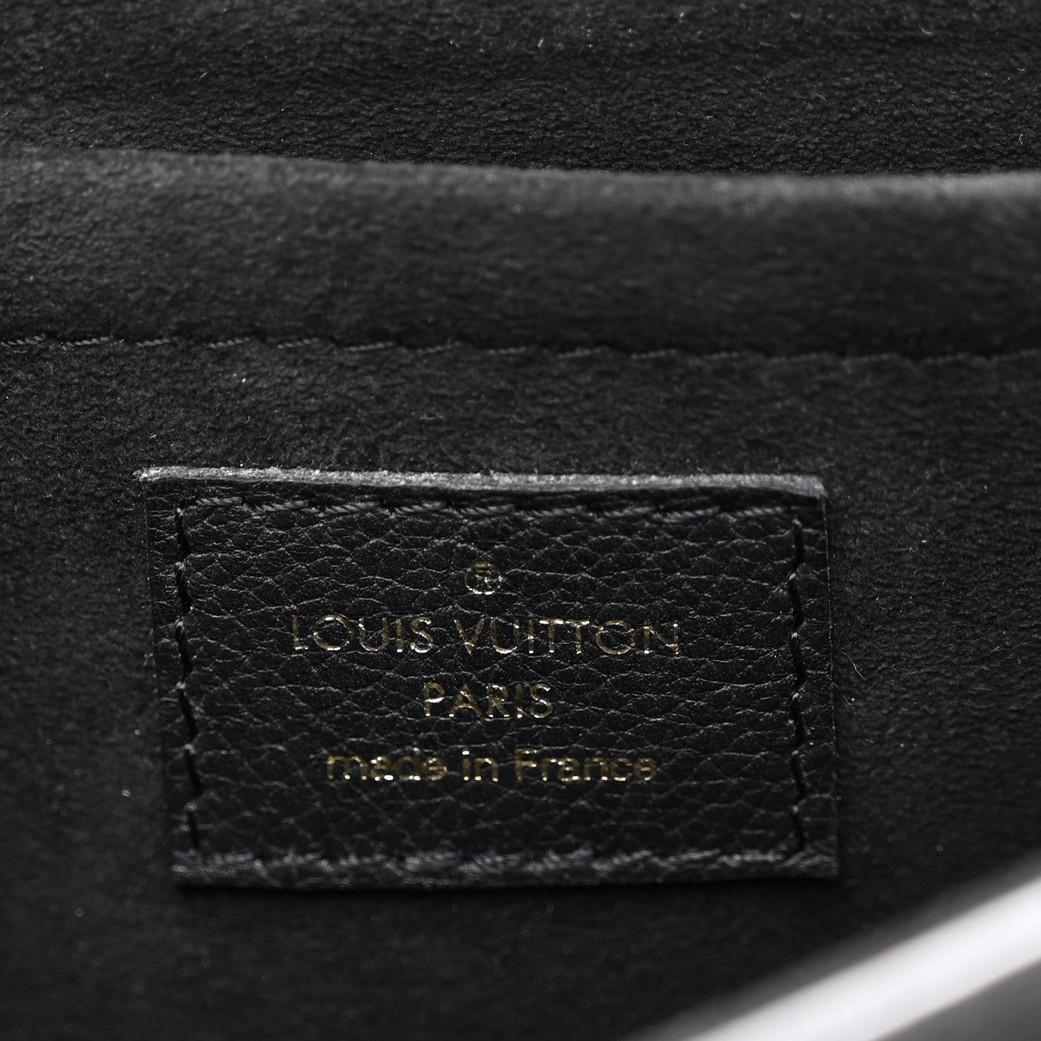Louis Vuitton Grained Calfskin Lockme Tender Black 6 of 10