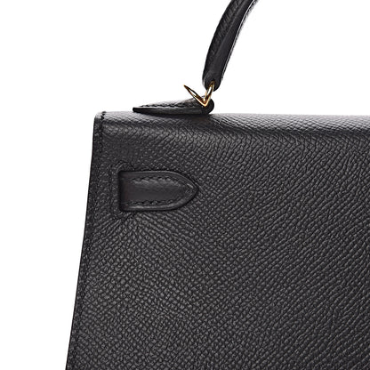 Hermes Epsom Mini Kelly Sellier 20 Black 11 of 31