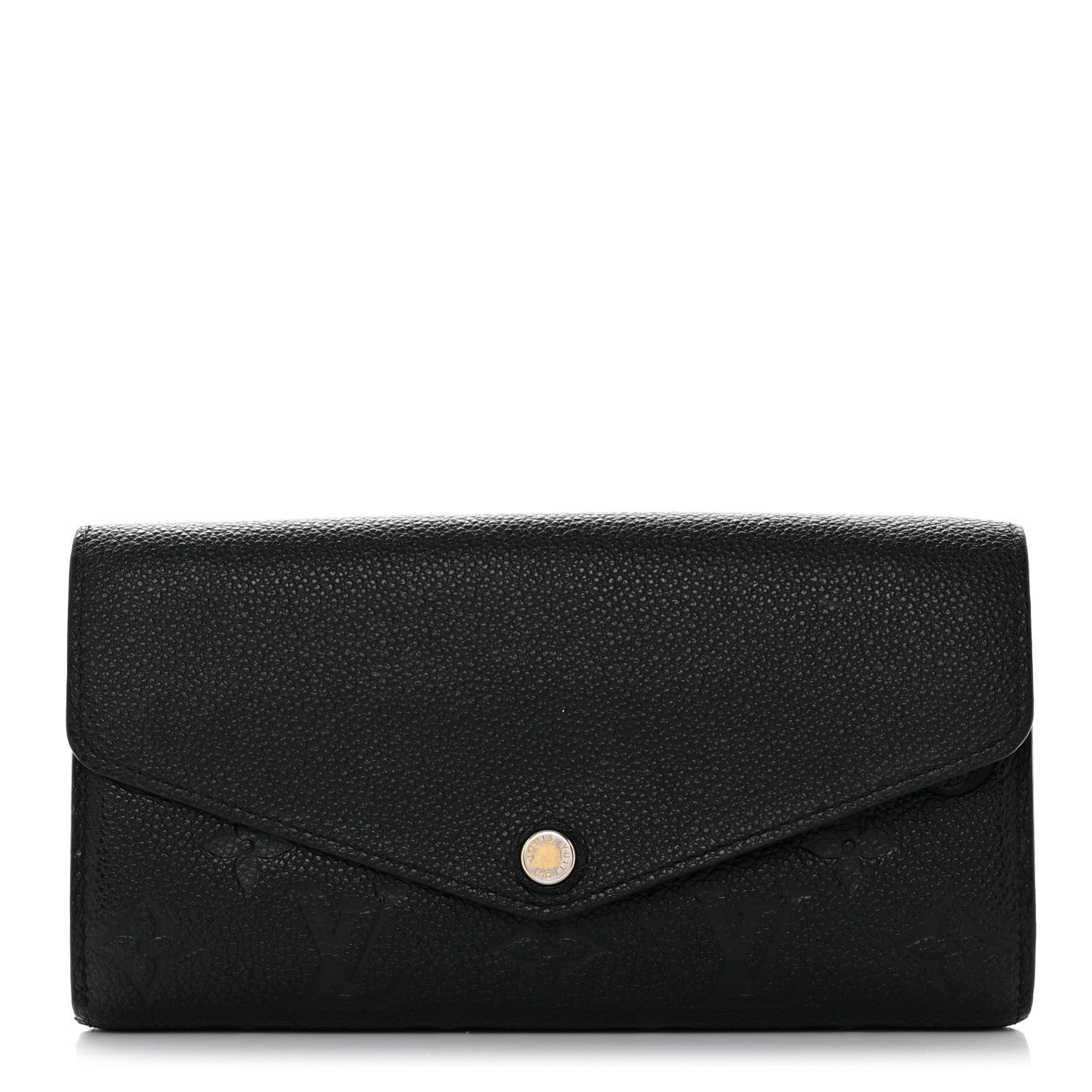 Louis Vuitton Empreinte Sarah Wallet NM Black 1 of 7