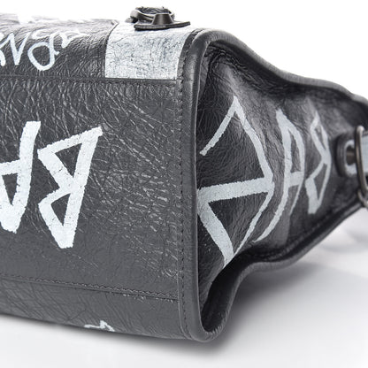 Balenciaga Agneau Arena Graffiti All Over Classic Hardware City Gris Fossile White 11 of 11