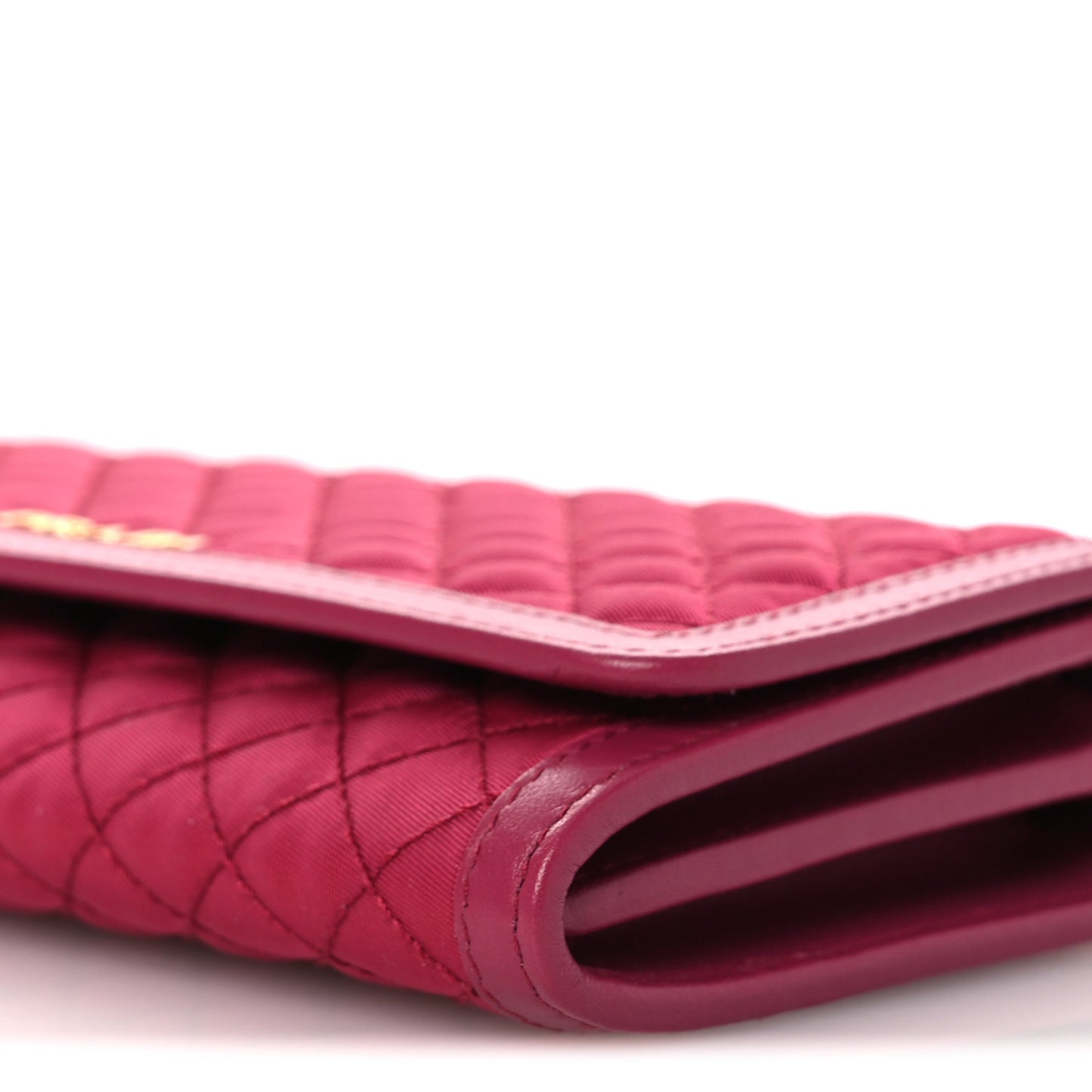 Tessuto Quilted Mini Crossbody Wallet Ibisco