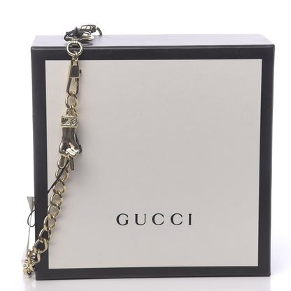 Gucci Brass Horsebit Chain Belt Gold 4 of 4