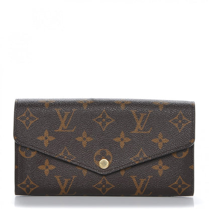 Louis Vuitton Monogram Sarah Wallet NM 1 of 6