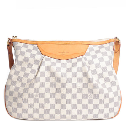 Louis Vuitton Damier Azur Siracusa MM 1 of 8