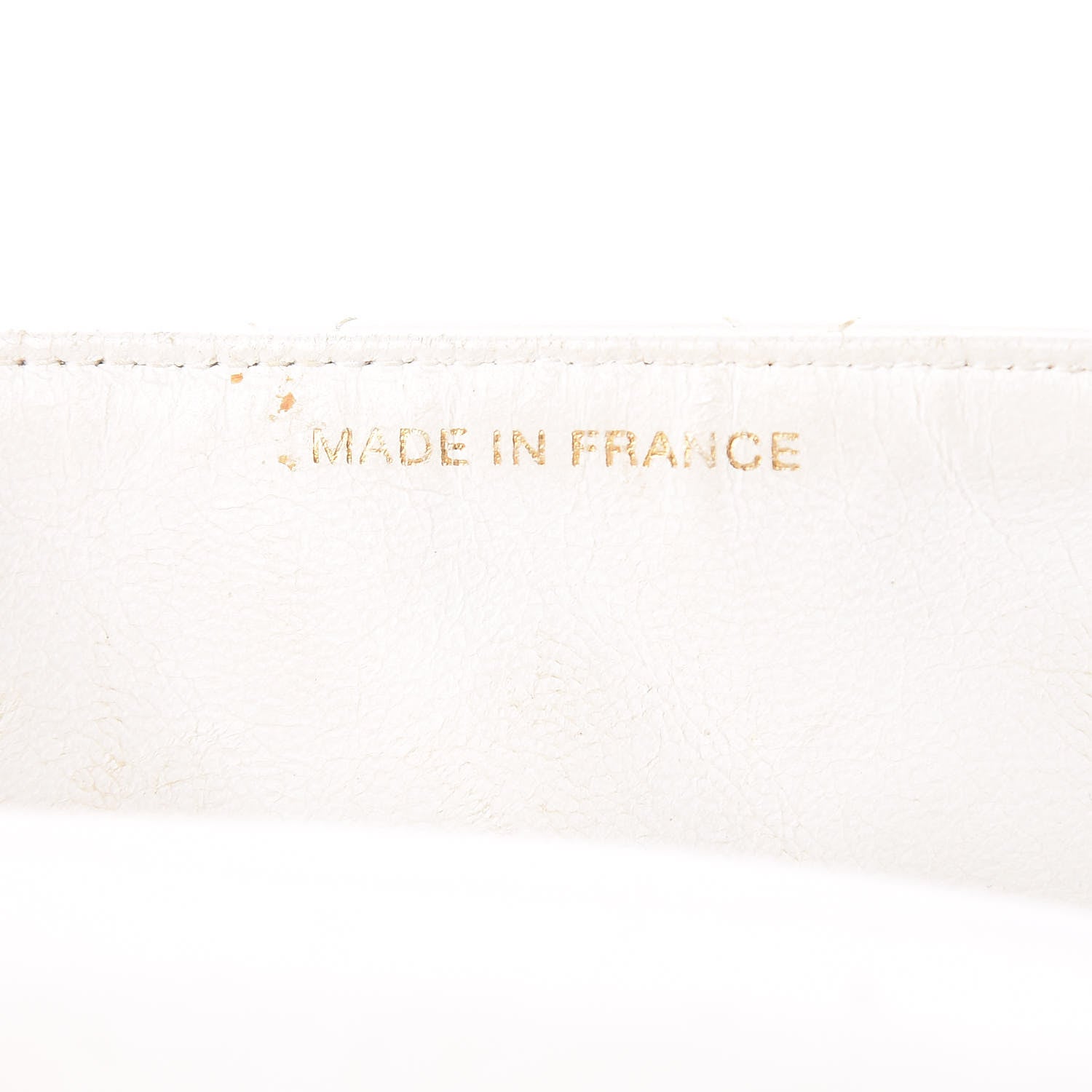 Chanel Lambskin Quilted Mini Square Flap White 7 of 18