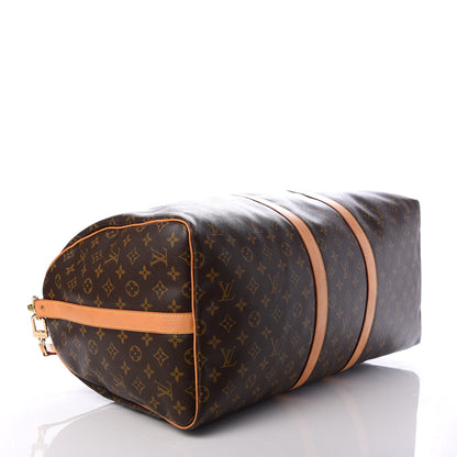 Louis Vuitton Monogram Keepall Bandouliere 55 3 of 8