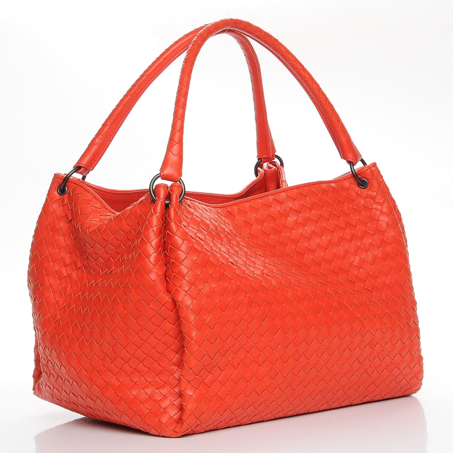 Nappa Intrecciato Parachute Bag Vesuvio
