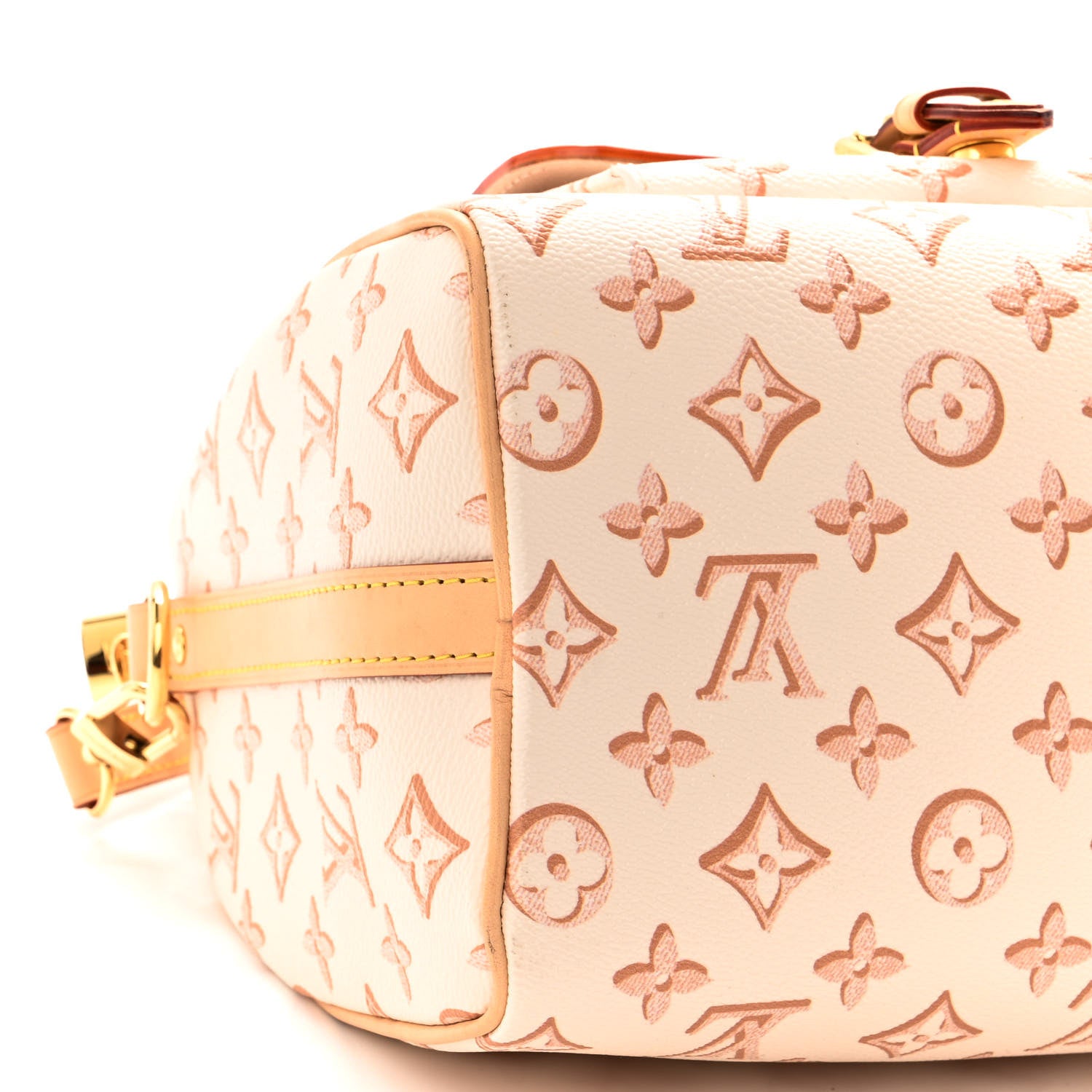 Louis Vuitton Monogram Fall for You Speedy Bandouliere 25 Beige Clair 8 of 9