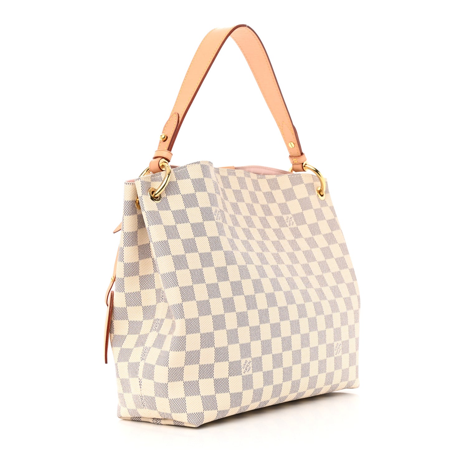Damier Azur Graceful PM Rose Ballerine