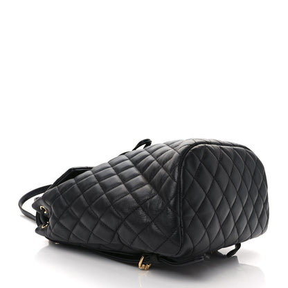 Chanel Lambskin Quilted Small Urban Spirit Backpack Black 4 of 10