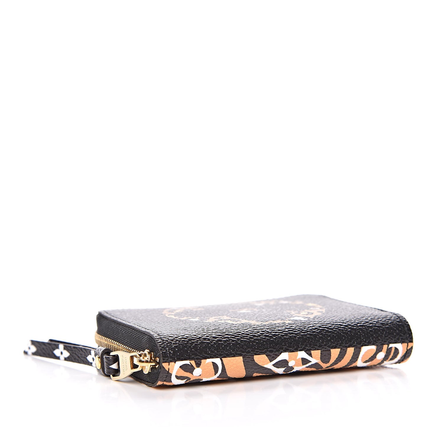 Monogram Giant Jungle Zippy Coin Purse Black