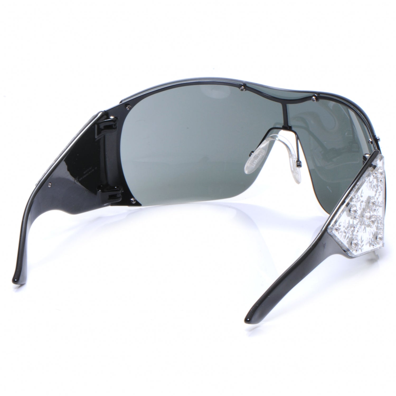Christian Dior Swarovski Crystal Grand Salon Sunglasses Black 2 of 6