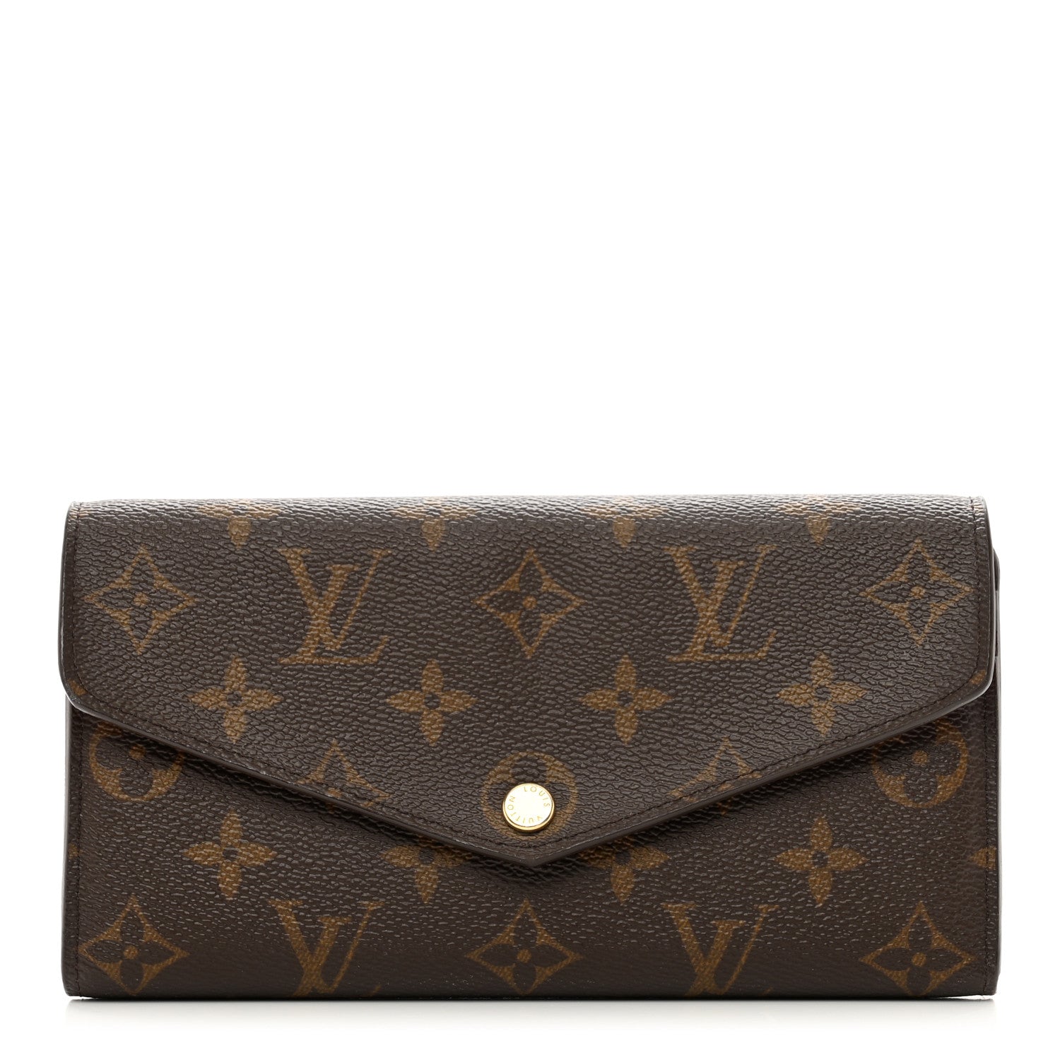 Louis Vuitton Monogram Sarah Wallet NM Coquelicot 1 of 8