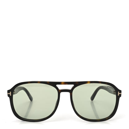 Tom Ford Acetate Rosco Square Sunglasses TF1022 Tortoise 2 of 7