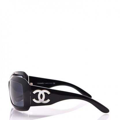 Chanel Mother of Pearl CC Sunglasses 5076-H Black 3 of 8