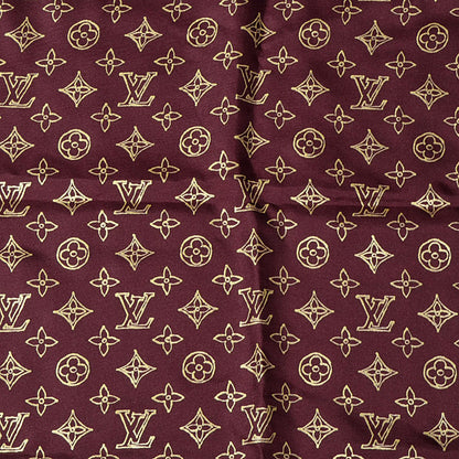 Louis Vuitton Silk Monogram Charms Scarf 1 of 4