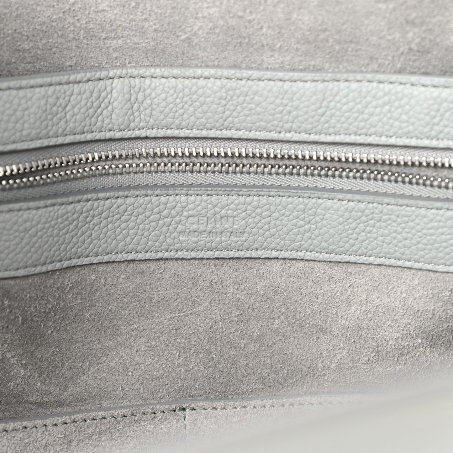 Soft Grained Calfskin Small Belt Cabas Phantom Mineral