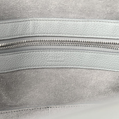 Celine Soft Grained Calfskin Small Belt Cabas Phantom Mineral 6 of 13