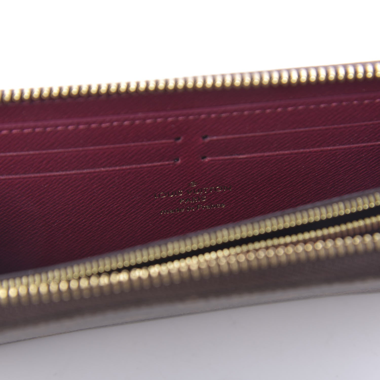 Louis Vuitton Monogram Clemence Wallet Fuchsia 8 of 8