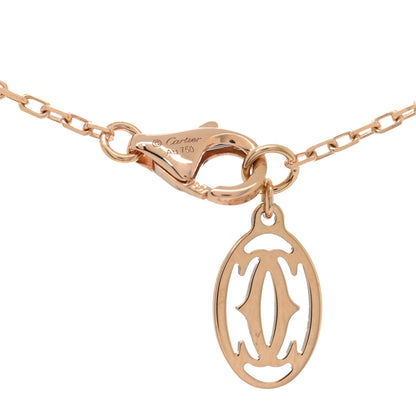 Cartier 18K Pink Gold Pink Sapphire D'Amour Pendant Necklace 5 of 5