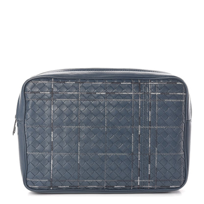 Bottega Veneta Nappa Intrecciato Stitched Zip Around Case 1 of 8