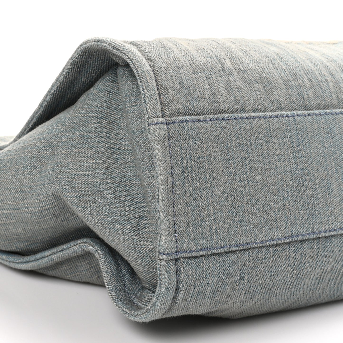 Denim Small Deauville Tote Light Blue