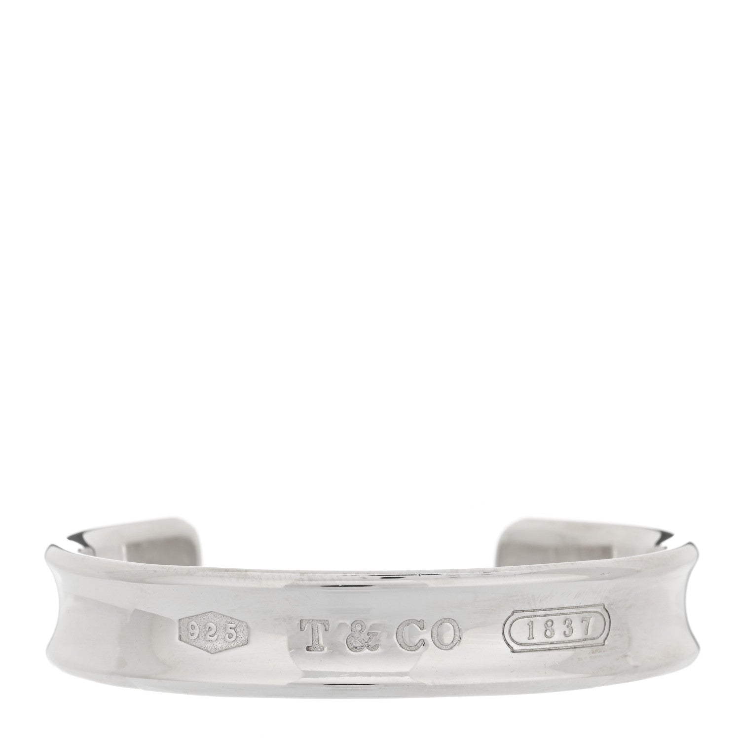 Tiffany Sterling Silver 1837 Cuff Bracelet 1 of 3