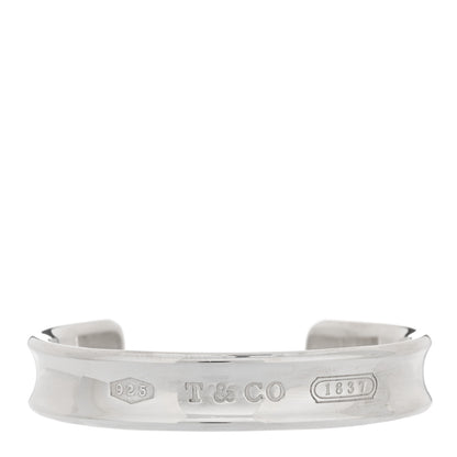 Tiffany Sterling Silver 1837 Cuff Bracelet 1 of 3