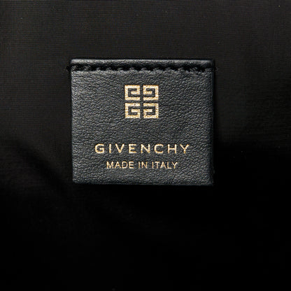 Givenchy Coated Canvas Logo 4G Embossed Cosmetic Pouch Black 6 of 10