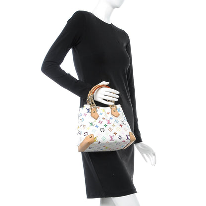 Louis Vuitton Monogram Multicolor Audra White 2 of 11