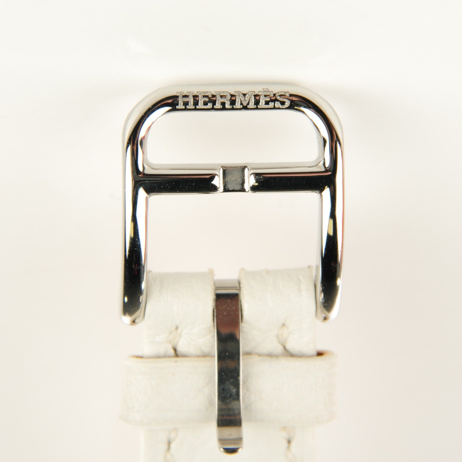 Hermes Stainless Steel Epsom 23mm Cape Cod Quartz Watch Blanc 7 of 10
