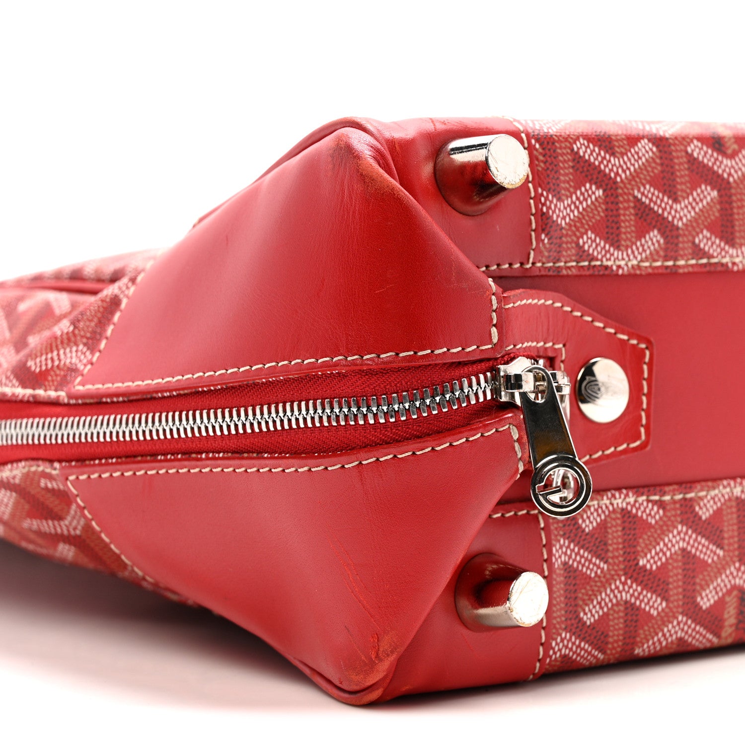 Goyard Goyardine Porte-Habits Garment Bag Red 13 of 24