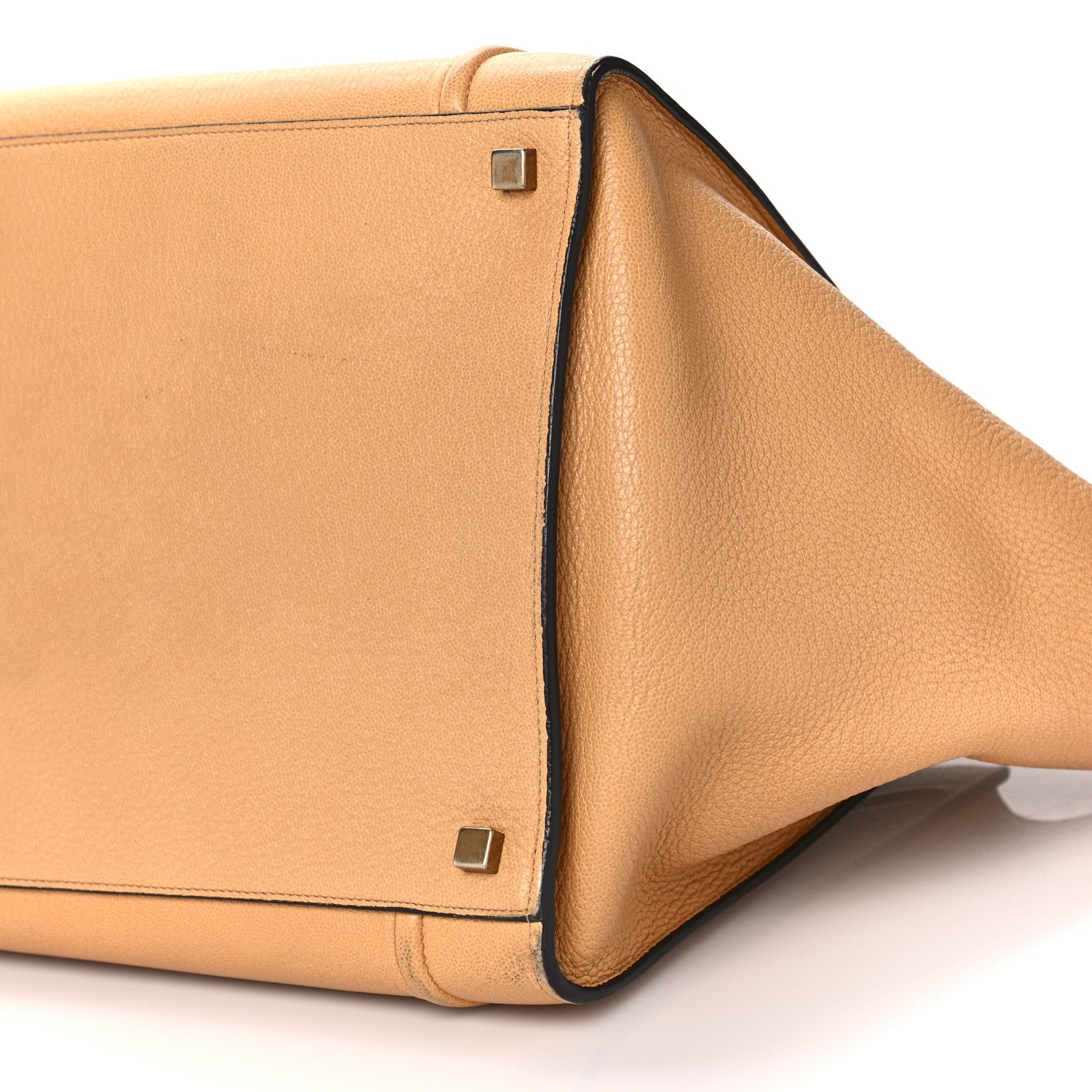 Celine Baby Grained Calfskin Medium Phantom Luggage Camel 8 of 9