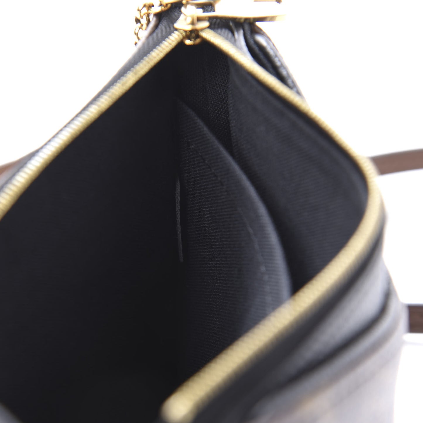 Monogram Pallas Clutch Black