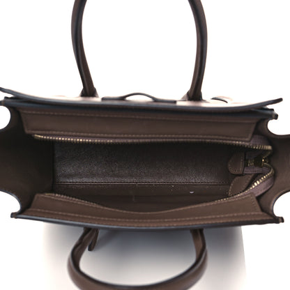 Celine Smooth Calfskin Nano Luggage Camel 5 of 10