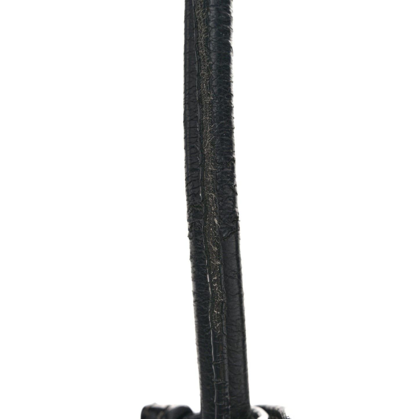 Glace Calf Twin Pocket Tote Black
