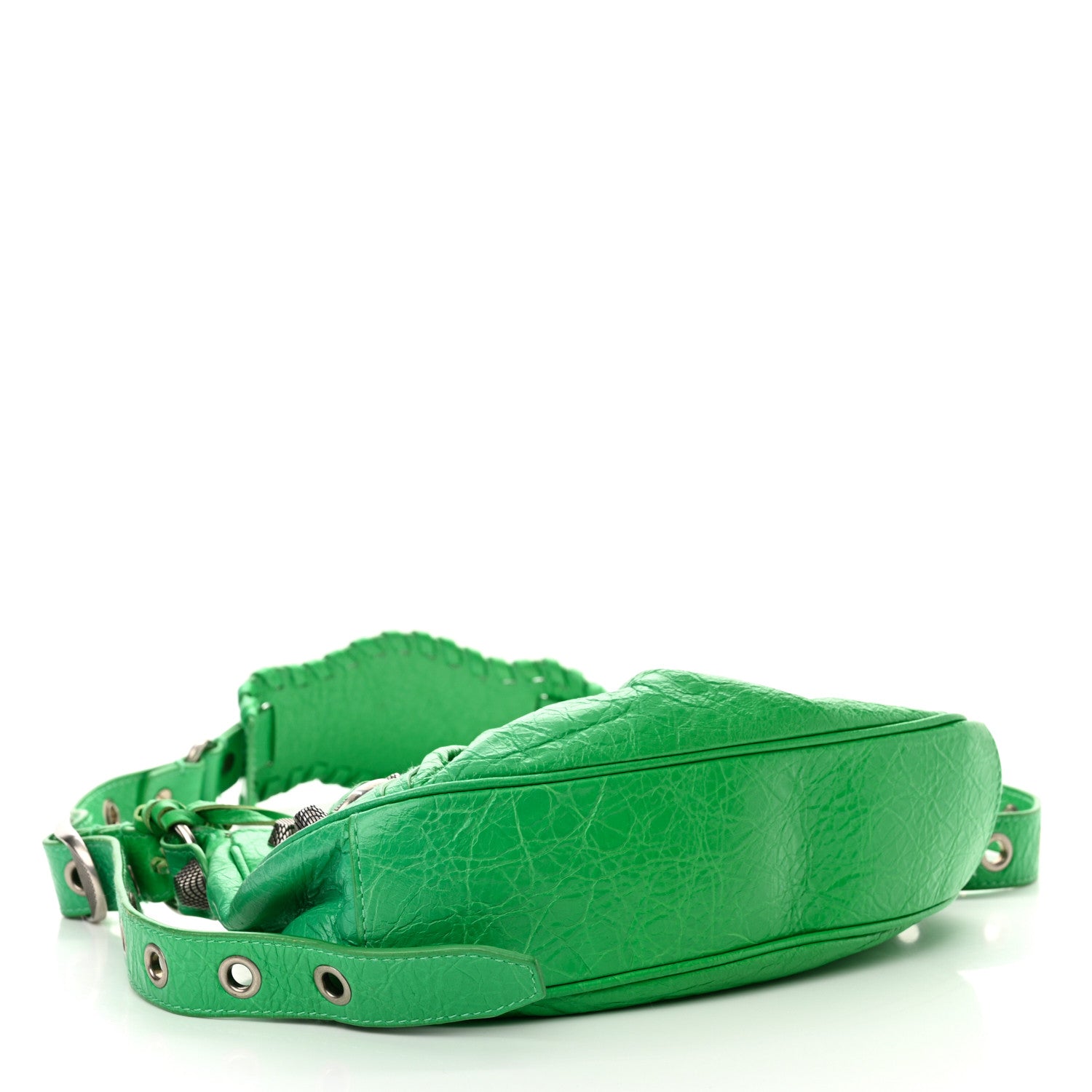 Balenciaga Agneau Arena Le Cagole Shoulder Bag XS Vivid Green 5 of 12